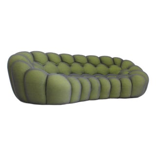 Bubble Sofa in Green from Roche Bobois, 2010s For Sale