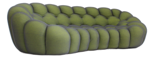 Bubble Sofa in Green from Roche Bobois, 2010s