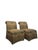 English Pair of Tapestry Upholstered Slipper Chairs For Sale - Image 3 of 12