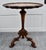 Vintage Black Forest Walnut Tilt Top Table Marquetry Wood Inlay For Sale - Image 13 of 18