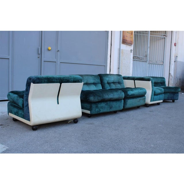 Amanta Modular Sofa by Mario Bellini, 1970s, Set of 5 For Sale - Image 10 of 15