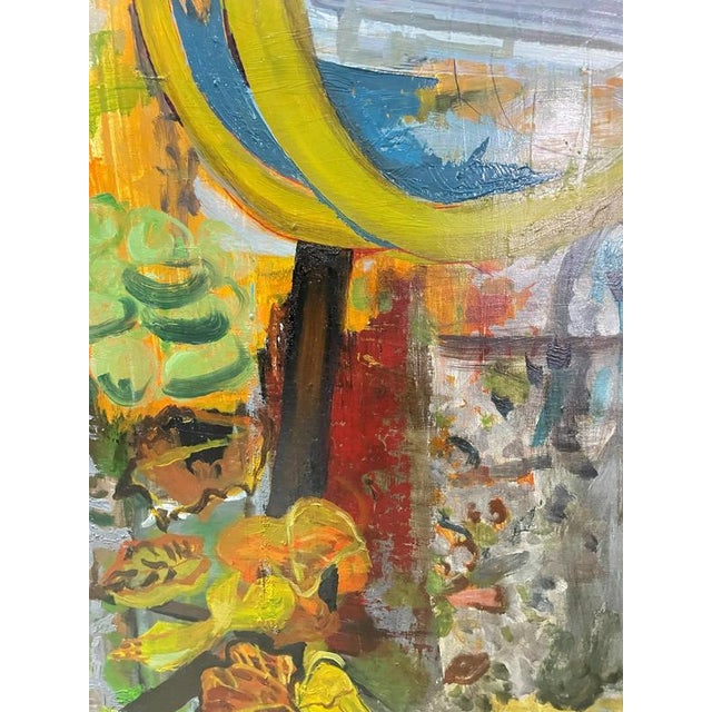 Kazuo Yamada, Untitled (Study), Oil on Canvas Painting, 2015 For Sale - Image 6 of 13