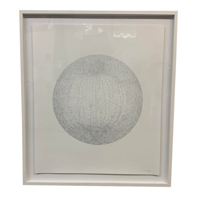 Rachel Raymond for Rachel Jolene Illustration Hello in Circle For Sale