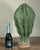 This substantial hand-built ceramic cactus is a serious decorative object, with deeply modeled ribs, a richly textured...