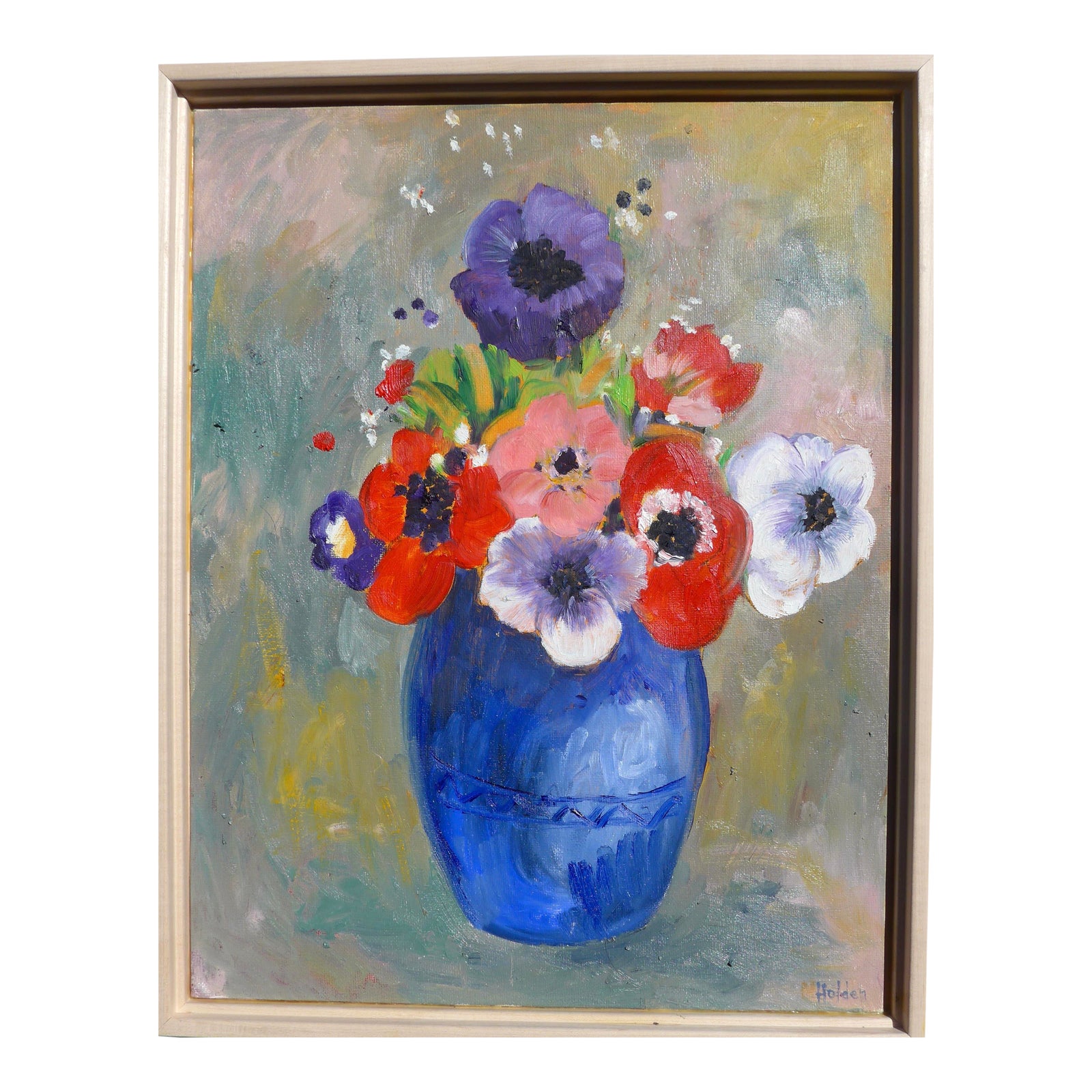 "French Bouquet of Flowers" Contemporary Still Life Oil ...