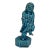 Mid 20th Century Turquoise Chinese Warrior For Sale
