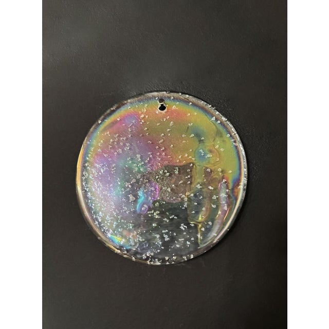 Murano Glass Discs Chandeliers, 1990, Set of 2 For Sale - Image 6 of 14