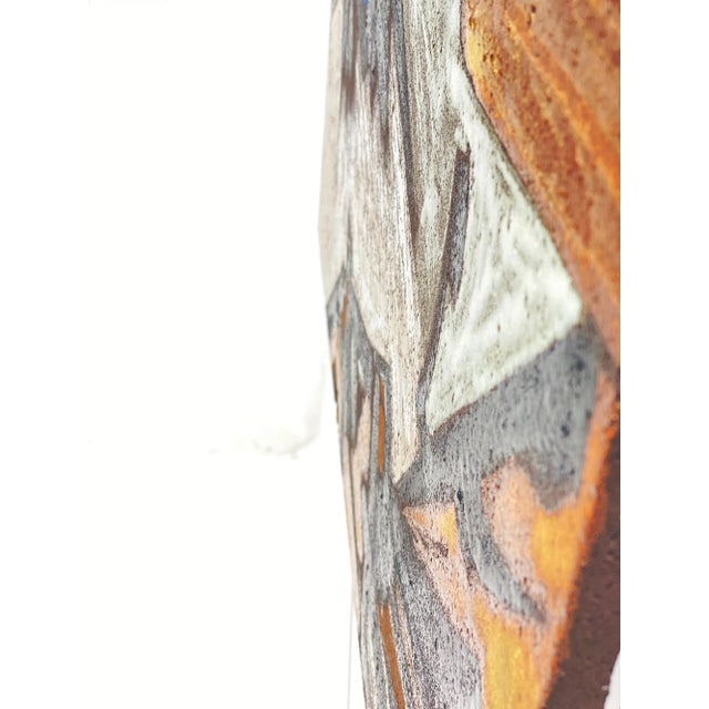 Ceramic Panel on Lava, Vallauris, 1960 For Sale - Image 4 of 11