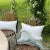 Contemporary Ischia Cushion Cover from Sohil Design For Sale - Image 3 of 6