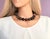 The length of the necklace is 18 inches ( 45.7 cm). The rare huge size of the smooth round beads is 19-20 mm. Beads are...
