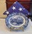 Blue 1970s Liberty Blue Washington Crossing the Delaware Platter – Americana Ironstone, England | 250th Anniversary Decor For Sale - Image 8 of 13