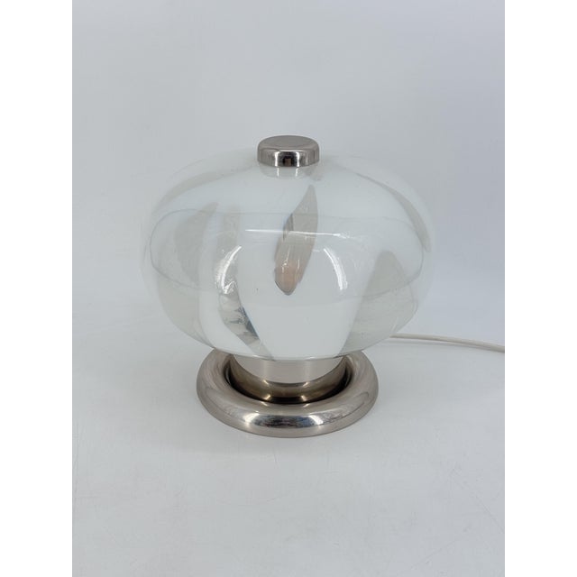 Mid-Century Table Lamp in Murano Glass, Italy, 1970s For Sale - Image 9 of 15