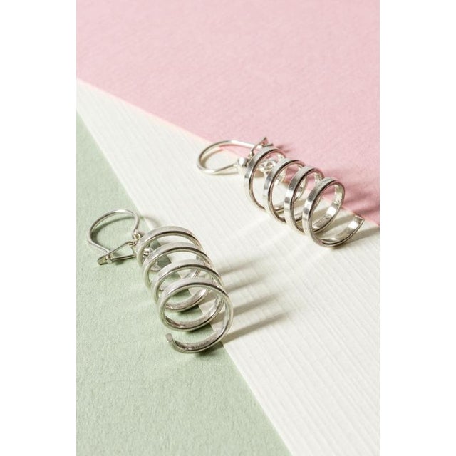 Silver Earrings from Cecilia Johansson, Set of 2 For Sale - Image 4 of 7