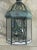 Single Vintage Handcrafted Brass Wall Lantern For Sale - Image 11 of 12
