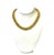 Italian Vintage Italian 14k Gold Woven Link Necklace and Bracelet Set For Sale - Image 3 of 18