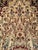 19th Century Vintage Persian Tehran Area Rug, Hand-Knotted Wool & Silk, Tree of Life Pattern, Ivory & Burgundy, 5x7 For Sale - Image 5 of 6