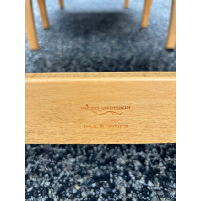 Bruno Mathsson Chaise Lounge and Ottoman For Sale In Philadelphia - Image 6 of 12