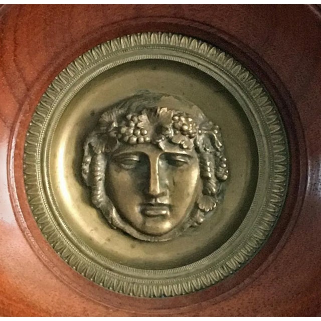 Mid 19th Century Neoclassical Bronze Plaque of Bacchus For Sale - Image 5 of 6