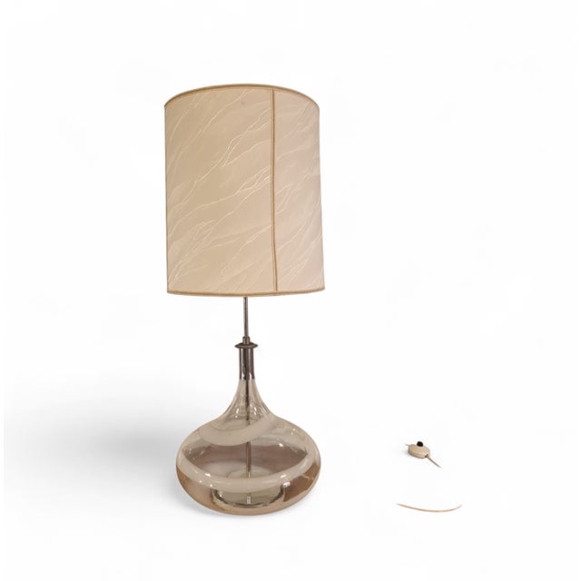 Handblown Glass Table Lamp from Doria Leuchten, 1970s For Sale - Image 14 of 14