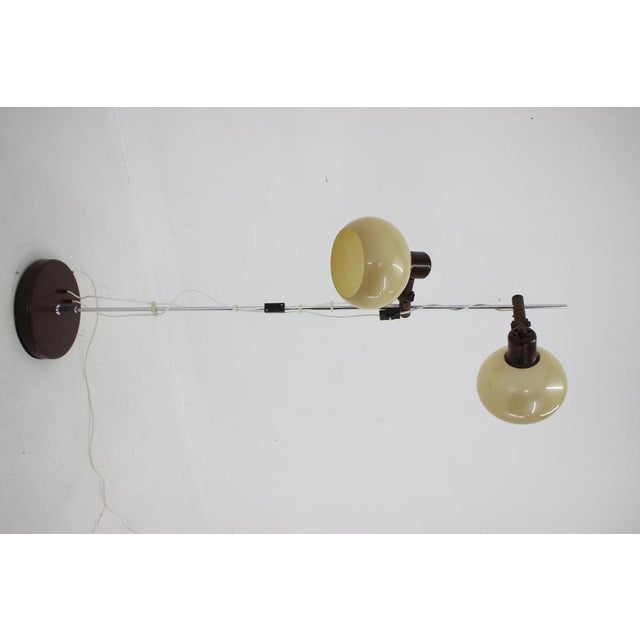 Hungarian Floor Lamp with Plastic Shades, 1970s For Sale - Image 4 of 14