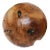 Solid Teak Root Decorative Sphere For Sale