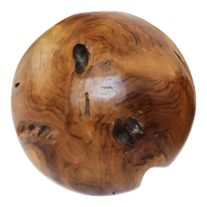 Solid Teak Root Decorative Sphere