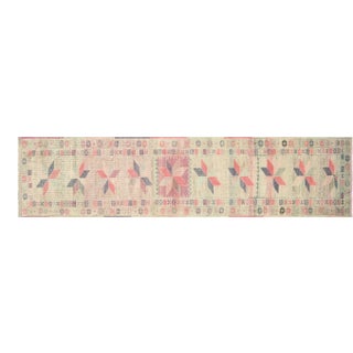 1960s Turkish Oushak Runner For Sale