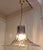 Vintage Brass and Tinted Murano Glass Pendant by Carlo Nason for Mazzega, 1970s For Sale - Image 6 of 8