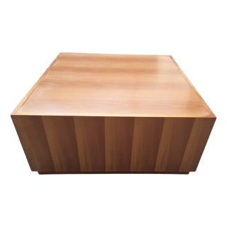 Coffee Table in Shaded National Walnut, 1980s For Sale