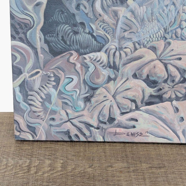 Contemporary Original Oil on Canvas For Sale - Image 3 of 5