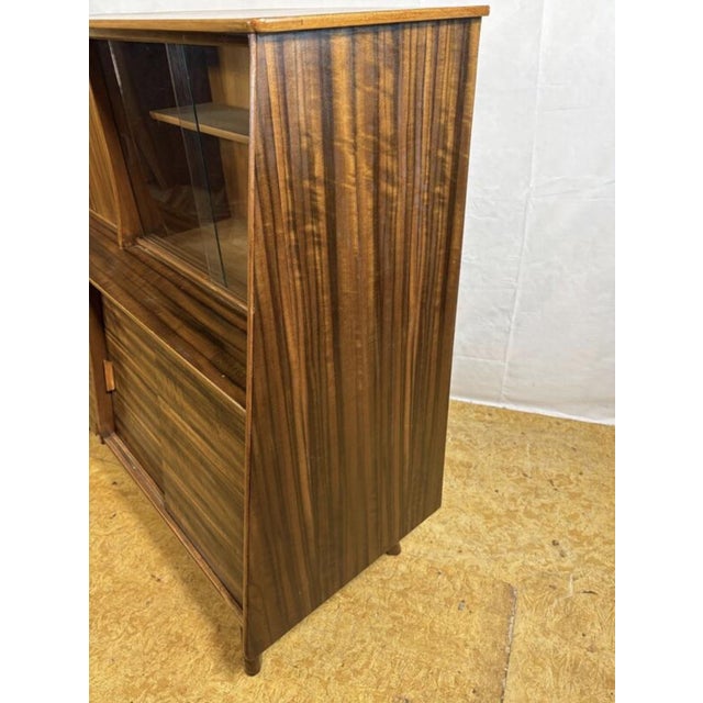 Mid-Century Retro Walnut Drinks Cabinet from F.D. Welters, 1960s For Sale - Image 12 of 15