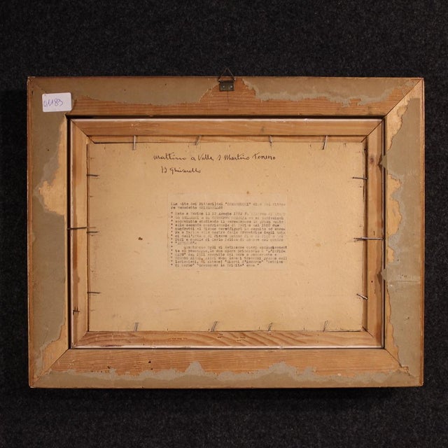 Italian Artist, Landscape, 1930, Oil on Board, Framed For Sale - Image 6 of 16