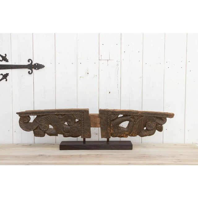 Asian 19th Century Nepalese Temple Panel For Sale - Image 3 of 11