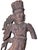 Late 19th Century Antique Indonesian Crowned Angel Wood Sculpture For Sale - Image 5 of 11