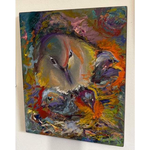 "The Nest", Original Oil Paintings, by Van Ness For Sale - Image 9 of 10
