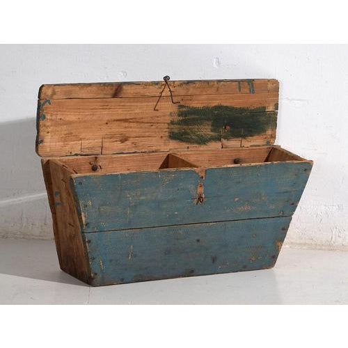 1920s Vintage Storage Trunk, 1920 For Sale - Image 5 of 9