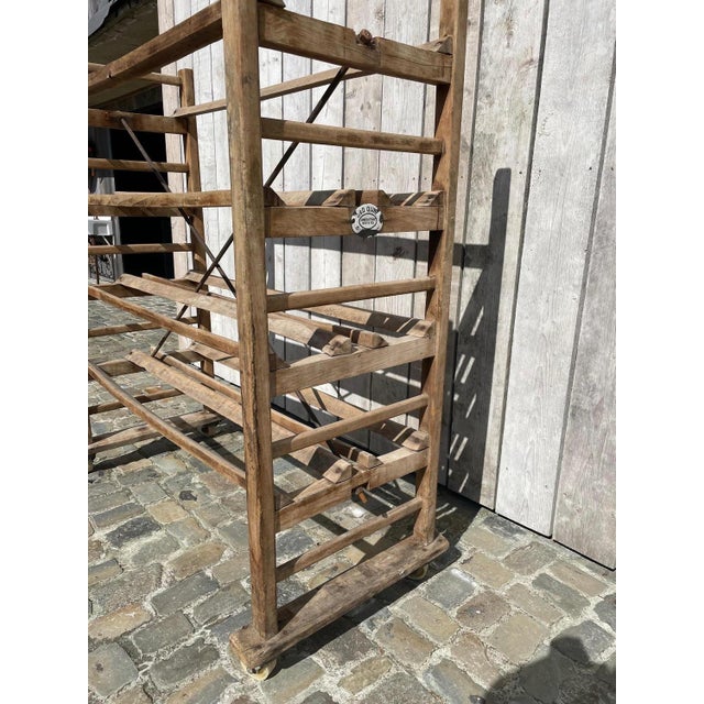 Blonde Beech Bakery Trolley For Sale - Image 4 of 10