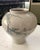 Korean White Celadon Style Vintage Pottery With Cherry Flower Design For Sale - Image 4 of 6