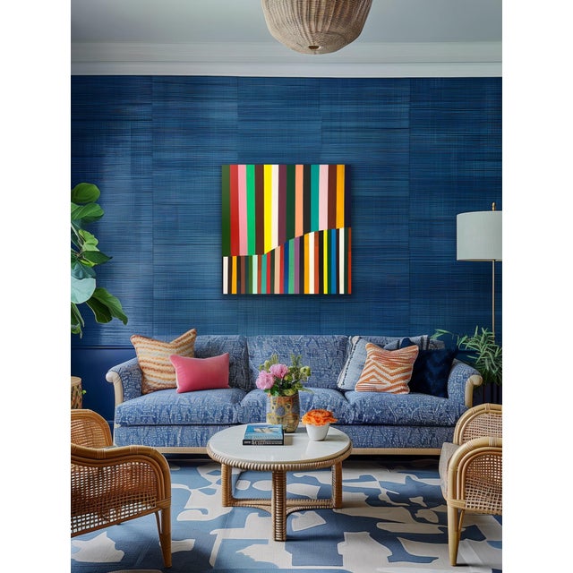 My work is a tribute to textiles and free-form, improvisational quilting, a tradition I’ve always admired. Like a memory...