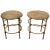 Brown Mid Century Hollywood Regency Stools or Ottomans, USA, Circa 1960s - A Pair For Sale - Image 8 of 8