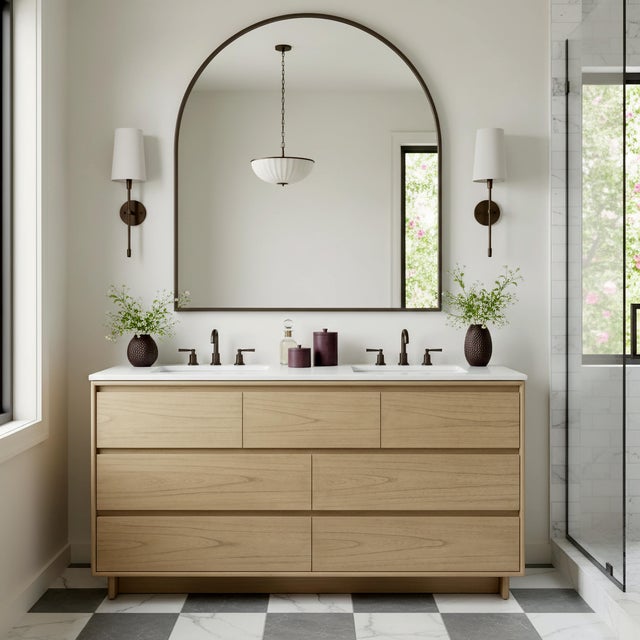 The Butler Specialty Company Halmstad 72-inch Double Sink Vanity Set elevates bathroom design with its expansive...