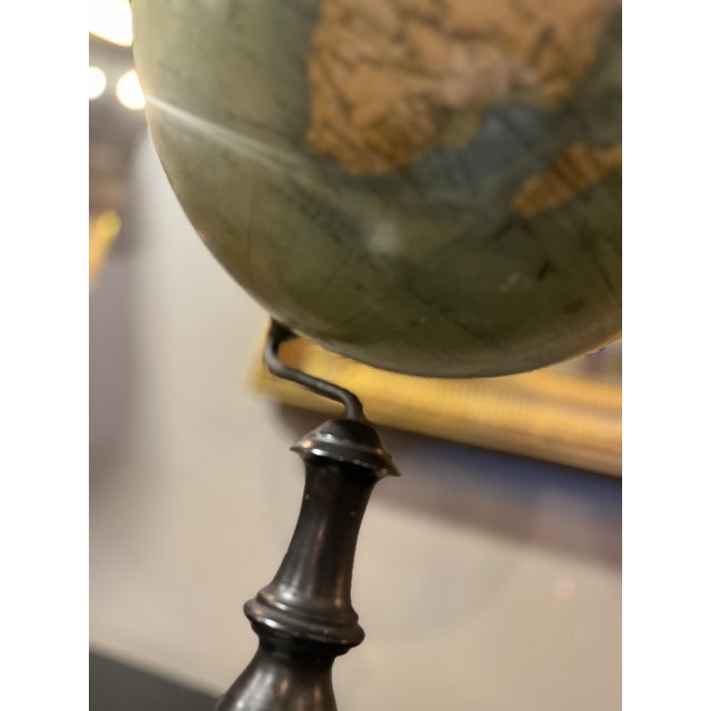 Antique World Globe on Stand French For Sale In Phoenix - Image 6 of 7