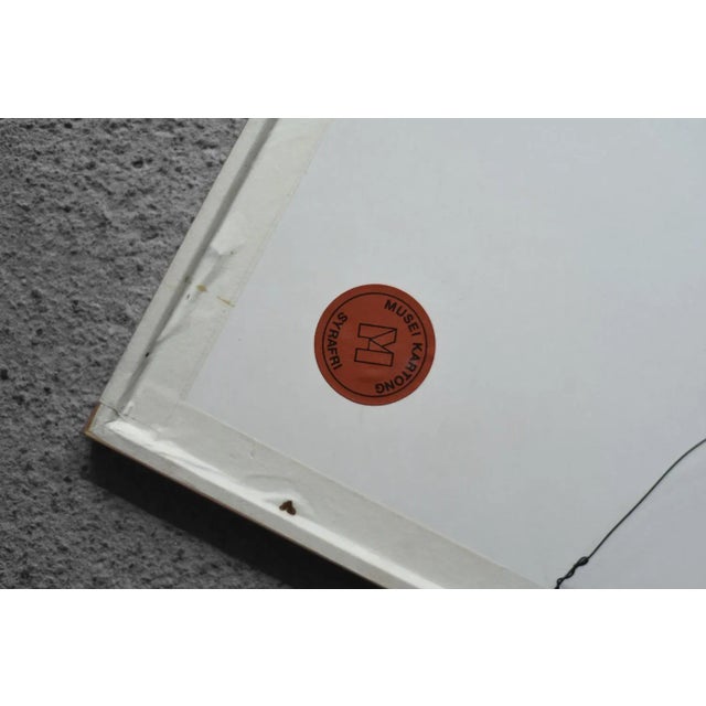 Lars Sjögren, Composition, 1970s, Color Lithograph, Framed For Sale - Image 7 of 8