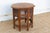 1950s Brass & Copper Inlay Anglo Indian Folding Table For Sale - Image 5 of 11