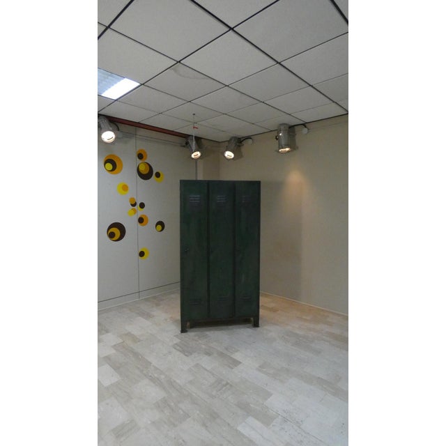 Vintage Italian Metal Military Locker from Officina Di Ricerca, 1960s For Sale - Image 16 of 17