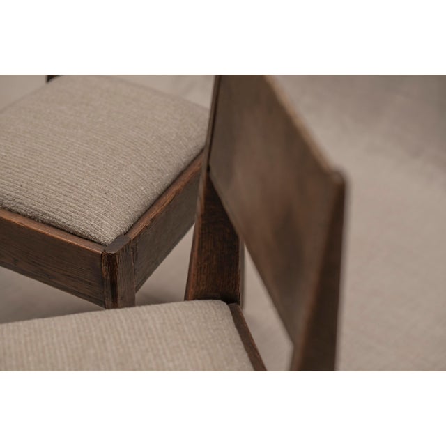 Vintage Dining Chairs from L.O.V. Oosterbeek, 1940s, Set of 4 For Sale - Image 13 of 18