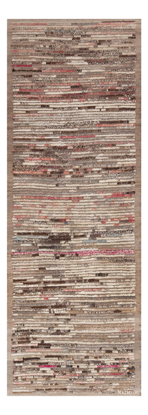 Artistic Wool Modern Contemporary Abstract Hall Runner Rug