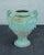 Mid 20th Century Neoclassical Style Large Verdigris Cast Iron Urn Garden Planters - A Pair For Sale - Image 10 of 13