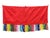 Traditional Vintage Tibetan Style Uchen Wall Hanging Tapestry Fabric Art For Sale - Image 3 of 6