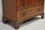 Vintage English Edwardian Style Mahogany Pinwheel Inlay 3 Drawer Dresser Chest For Sale - Image 9 of 12